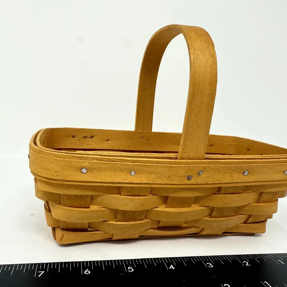 Longaberger Celebration American Cancer Society Handwoven Basket 7